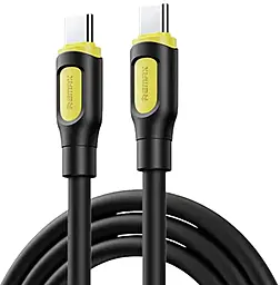 Кабель Remax RC-C111 Ruinay Series USB Type-C - Type-C 60w 3a 1м PD cable Black - фото Кабель Remax RC-C111 Ruinay Series USB Type-C - Type-C 60w 3a 1м PD cable Black