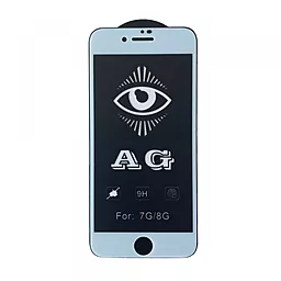 Защитное стекло Ag Apple iPhone 7, iPhone 8 White (2000001197172)