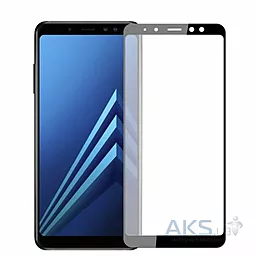 Захисне скло BeCover 3D Full Cover Samsung A730 Galaxy A8 Plus 2018 Black(702753)