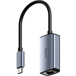 Мережева карта Cudy USB-С - RJ45 1000Mbps 0.15м сіра (UE10C) - фото Мережева карта Cudy USB-С - RJ45 1000Mbps 0.15м сіра (UE10C)