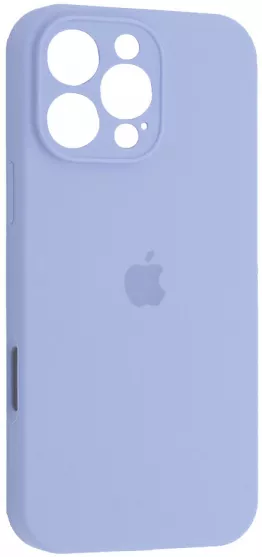 Чехол Silicone Case Full Camera для Apple iPhone 16 Pro Lilac - фото 1