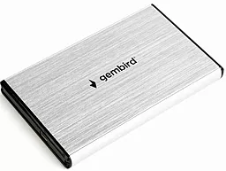 Карман для HDD Gembird 2.5" USB3.0 (EE2-U3S-3-S) Silver - фото Карман для HDD Gembird 2.5" USB3.0 (EE2-U3S-3-S) Silver