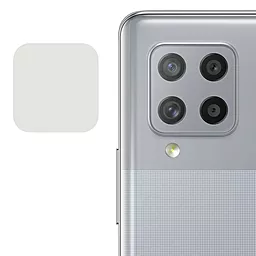 Гибкое защитное стекло Epik 0.18mm на камеру (тех.пак) для Samsung Galaxy A42 5G / Прозрачный