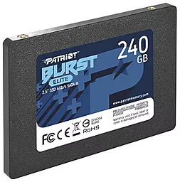 Накопичувач SSD Patriot Burst Elite 240 GB (PBE240GS25SSDR) - мініатюра 2