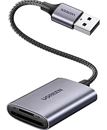 Картридер Ugreen CM401 grey (80887) - фото Картридер Ugreen CM401 grey (80887)