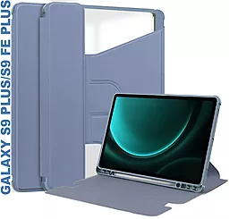 Чехол для планшета BeCover 360° Rotatable для Samsung Galaxy Tab S9 Plus (SM-X810/SM-X816), S9 FE Plus (SM-X610/SM-X616) 12.4" Purple (710403) - фото Чехол для планшета BeCover 360° Rotatable для Samsung Galaxy Tab S9 Plus (SM-X810/SM-X816), S9 FE Plus (SM-X610/SM-X616) 12.4" Purple (710403)