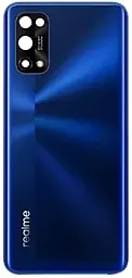 Задня кришка корпусу Realme 7 Pro зі склом камери Mirror Blue - фото Задня кришка корпусу Realme 7 Pro зі склом камери Mirror Blue