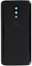 Задняя крышка корпуса OnePlus 6T (A6010, A6013) со стеклом камеры Original  Mirror Black