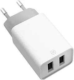 Сетевое зарядное устройство Piko TC-212 2USB/2.1A White - фото Сетевое зарядное устройство Piko TC-212 2USB/2.1A White