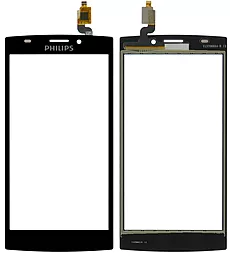 Сенсор (тачскрин) Philips S337 Black - фото Сенсор (тачскрин) Philips S337 Black