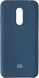 Чехол 1TOUCH Silicone Cover Xiaomi Redmi 5 Plus Blue