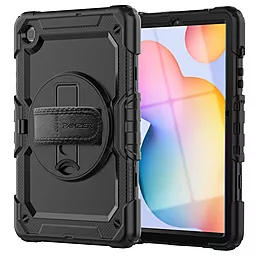 Чехол для планшета ArmorStandart Panzer для Samsung Tab S6 Lite Black (ARM82519) - фото Чехол для планшета ArmorStandart Panzer для Samsung Tab S6 Lite Black (ARM82519)