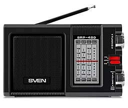 Радіоприймач Sven SRP-450 Black - мініатюра 2
