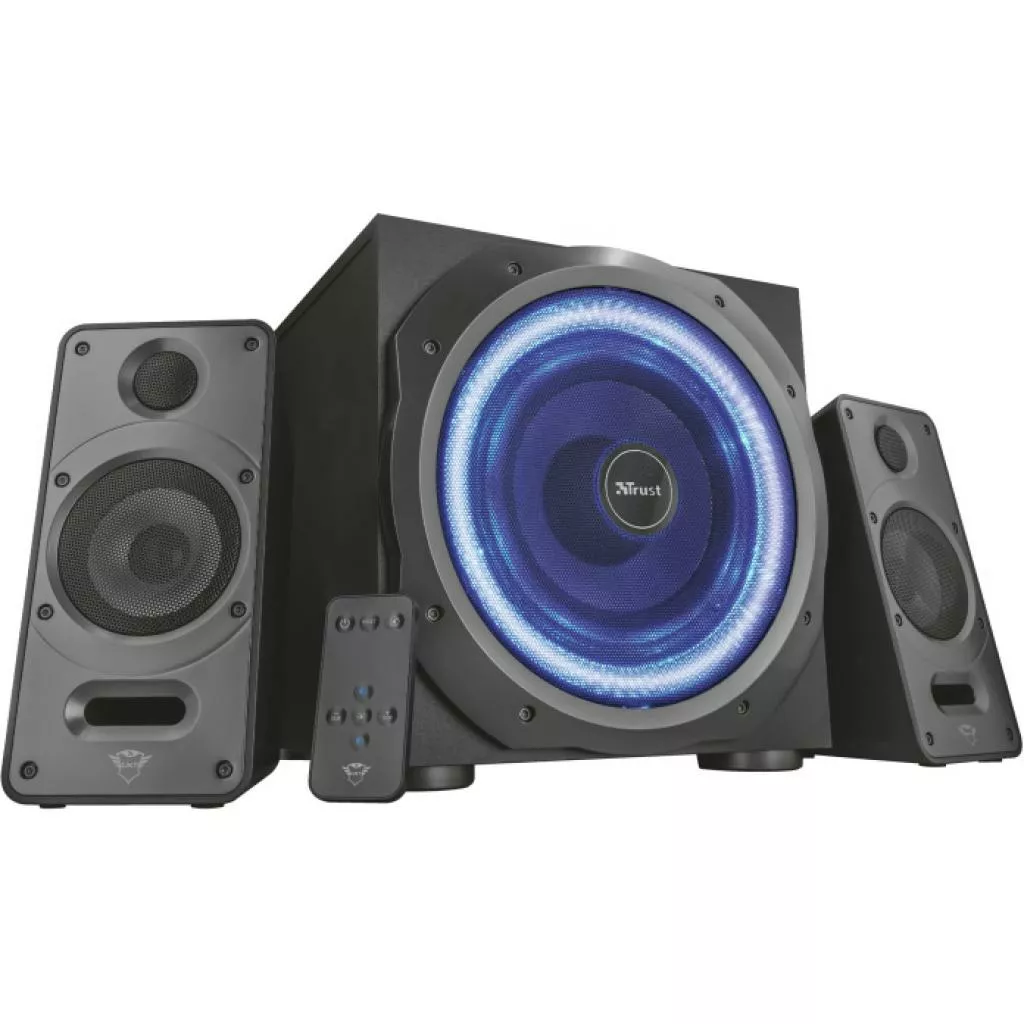 Колонки акустические Trust GXT 688 Torro Illuminated Black (23043) - фото 3