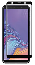 Захисне скло PowerPlant Full Screen Samsung A750 Galaxy A7 2018 Black(GL606023)