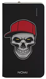 Повербанк Nomi P080 8000 mAh Skull Cap - фото Повербанк Nomi P080 8000 mAh Skull Cap