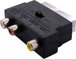 Видео переходник (адаптер) Scart на 3 RCA ExtraDigital - фото Видео переходник (адаптер) Scart на 3 RCA ExtraDigital