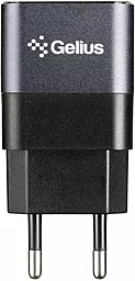 Сетевое зарядное устройство Gelius GP-HC05 Pro Iron 2.1a 2xUSB-A ports charger black/grey - фото Сетевое зарядное устройство Gelius GP-HC05 Pro Iron 2.1a 2xUSB-A ports charger black/grey