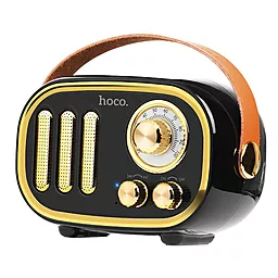 Колонки акустичні Hoco BS16 Voice reminder Black - фото Колонки акустичні Hoco BS16 Voice reminder Black