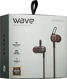 Навушники Momax Wave BT Earphone Black - мініатюра 4