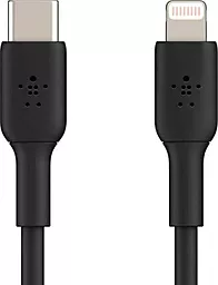 USB Кабель Belkin 18W USB Type-C - Lightning Cable Black (CAA003BT1MBK)