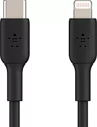Кабель Belkin USB Type-C - Lightning 18w 3a 1м PD сable Black (CAA003BT1мBK) - фото Кабель Belkin USB Type-C - Lightning 18w 3a 1м PD сable Black (CAA003BT1мBK)