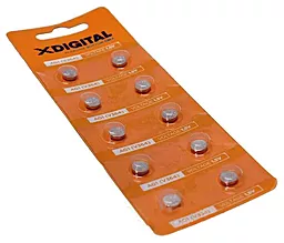 Батарейки X-digital AG1 (V364) 10шт - миниатюра 2