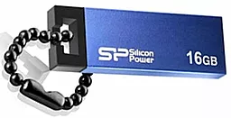 Флешка Silicon Power Touch 835 16Gb (SP016GBUF2835V1B) Blue - фото Флешка Silicon Power Touch 835 16Gb (SP016GBUF2835V1B) Blue