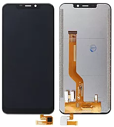 Дисплей Oukitel C12, C12 Pro з тачскріном, оригінал, Black - фото Дисплей Oukitel C12, C12 Pro з тачскріном, оригінал, Black