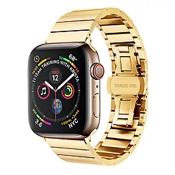 Змінний ремінець для розумного годинника W25 Steel Band для Apple Watch 38/40/41mm Gold (WH5237-GD)