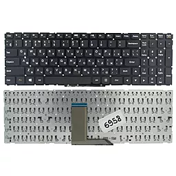 Клавіатура для ноутбуку Lenovo Yoga 500-15IBD 500-15ISK 500-15ACL 500-15IHW без рамки Прямий Enter LCM14J56DNJ686 чорна