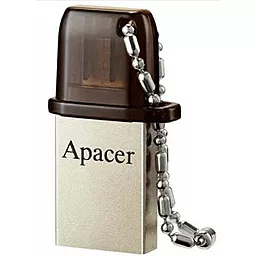 Флешка Apacer 32GB AH175 USB 2.0 OTG (AP32GAH175B-1) - фото Флешка Apacer 32GB AH175 USB 2.0 OTG (AP32GAH175B-1)