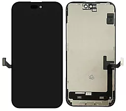 Дисплей Apple iPhone 15 Plus с тачскрином и рамкой, (TFT), Black