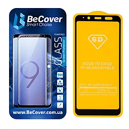 Захисне скло BeCover Full Cover Full Glue Samsung J600 Galaxy J6 Black (703140)