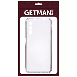Чехол GETMAN TPU Clear 1,0 mm для Samsung Galaxy A13 4G Бесцветный (прозрачный) - миниатюра 2