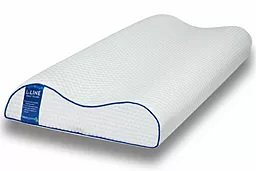 Анатомическая подушка для сна с эффектом памяти HighFoam Noble Flexlight Air для шеи и спины ортопедическая