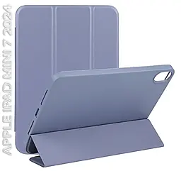 Чехол для планшета BeCover Tri Fold Soft TPU для Apple iPad Mini 7 2024 Purple (712449) - фото Чехол для планшета BeCover Tri Fold Soft TPU для Apple iPad Mini 7 2024 Purple (712449)