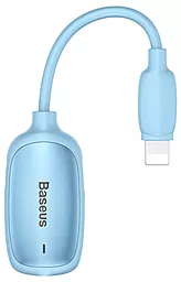 Аудио-переходник Baseus L51 Lightning - 3.5mm F +Lightning F 2A Blue (CALL51-03)