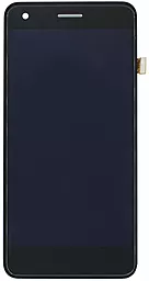 Дисплей ZTE Blade A522 с тачскрином, оригинал, Black - фото Дисплей ZTE Blade A522 с тачскрином, оригинал, Black