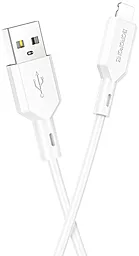 Кабель Borofone BX70 USB-A - Lightning 12w 2.4a 1м cable White - мініатюра 2 Кабель Borofone BX70 USB-A - Lightning 12w 2.4a 1м cable White - мініатюра 2