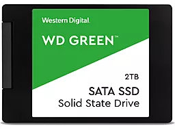 SSD Накопитель WD Green 2 TB (WDS200T2G0A)