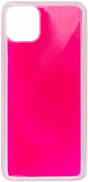 Чехол Epik Neon Sand glow in the dark Apple iPhone 12 Mini Pink