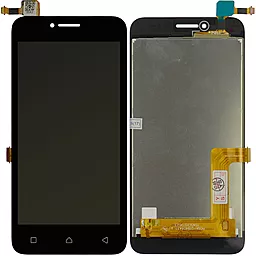 Дисплей Lenovo A Plus, Vibe B (A1010a20, A2016a40, A2016b30) з тачскріном, Black - фото Дисплей Lenovo A Plus, Vibe B (A1010a20, A2016a40, A2016b30) з тачскріном, Black