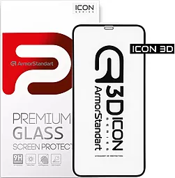 Защитное стекло ArmorStandart Icon 3D Apple iPhone 12 Mini Black (ARM57193)
