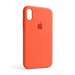 Чехол Silicone Case Full для Apple iPhone XR Apricot