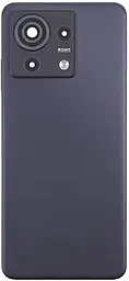 Задняя крышка корпуса ZTE Blade V50 Vita со стеклом камеры Black - фото Задняя крышка корпуса ZTE Blade V50 Vita со стеклом камеры Black