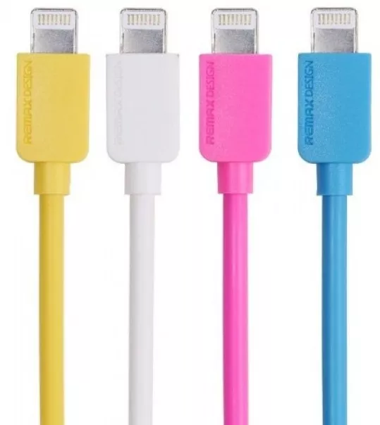 Кабель Remax Light USB-A - Lightning 12w 2.4a 1м cable White (RC-006i) - фото 2