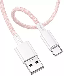 Кабель Borofone BX117 Source USB-A - Type-C 15w 3a 1м cable Pink - миниатюра 2 Кабель Borofone BX117 Source USB-A - Type-C 15w 3a 1м cable Pink - миниатюра 2