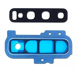 Скло камери Samsung Galaxy S10 Plus G975 в рамці Prism Blue - фото Скло камери Samsung Galaxy S10 Plus G975 в рамці Prism Blue
