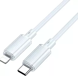 Кабель Borofone BX112 Lemon USB Type-C - Lightning 27w 3a 1м PD сable Blue - фото Кабель Borofone BX112 Lemon USB Type-C - Lightning 27w 3a 1м PD сable Blue